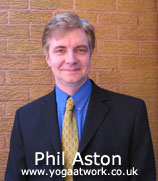 office yoga personal stress consultation with Phil Aston